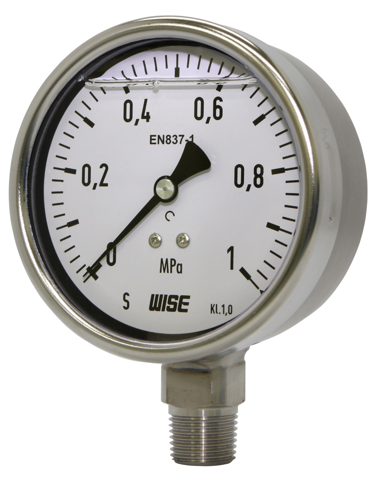 Đồng hồ áp suất ống Bourdon