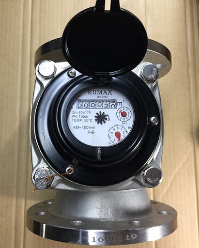 Đồng hồ nước Inox Komax DN50