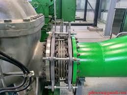 Ứng dụng khớp nối mềm mặt bích